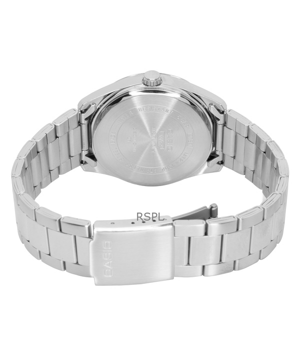 Casio Standard Analog Stainless Steel White Dial Quartz MTP-1302DA-7AV Unisex Watch 4 Casio Standard Analog Stainless Steel White Dial Quartz MTP-1302DA-7AV Unisex Watch