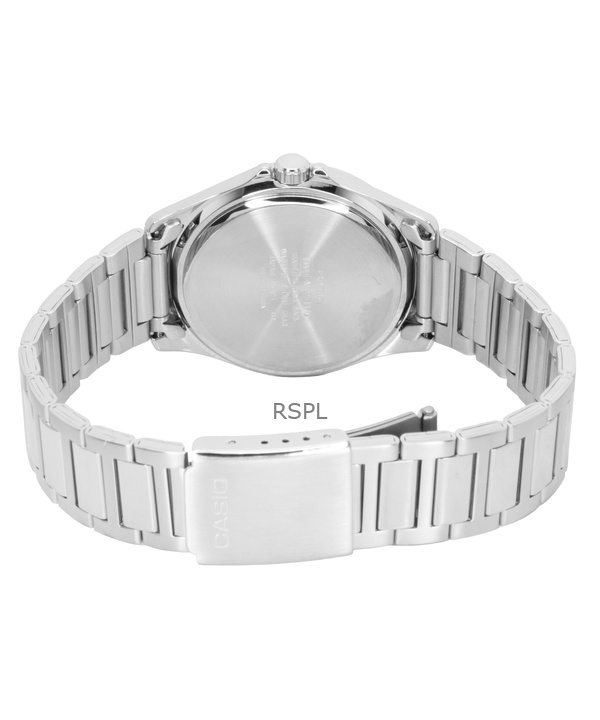 Casio Standard Analog Stainless Steel White Dial Quartz MTP-1370D-7A3V Men's Watch 4 Casio Standard Analog Stainless Steel White Dial Quartz MTP-1370D-7A3V Men's Watch