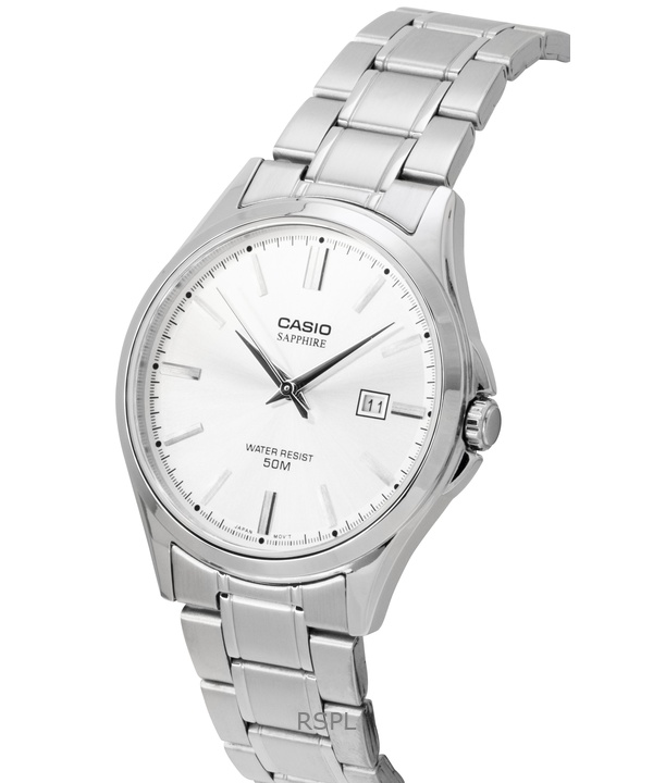 Casio Standard Analog Stainless Steel Silver Dial Quartz MTS-115D-7AV Men's Watch 2 Casio Standard Analog Stainless Steel Silver Dial Quartz MTS-115D-7AV Men's Watch