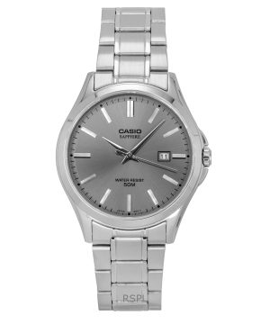 Casio Standard Analog Stainless Steel Grey Dial Quartz MTP-1381D-8AV Men's Watch