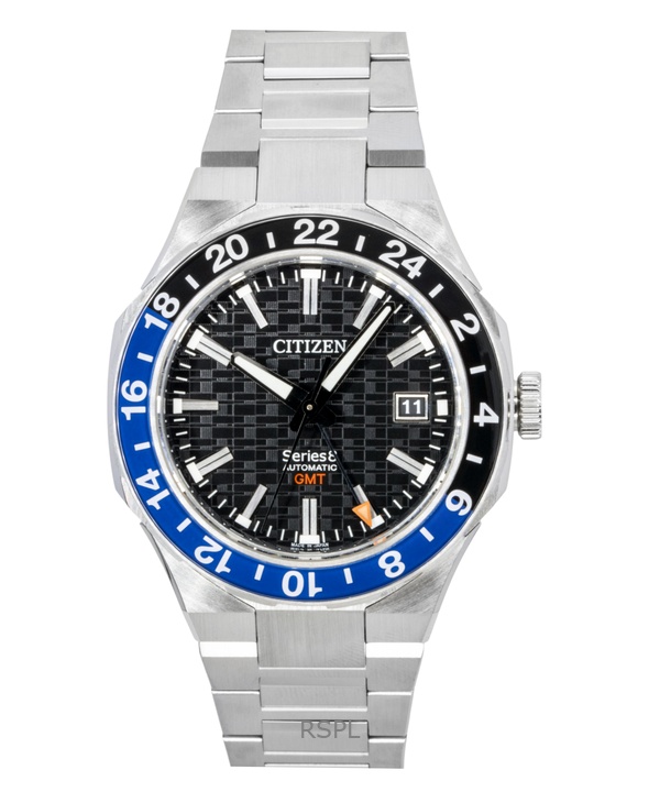 Citizen Series 8 GMT Stainless Steel Black Dial Automatic NB6031-56E 100M Men's Watch 1 Citizen Series 8 GMT Stainless Steel Black Dial Automatic NB6031-56E 100M Men's Watch