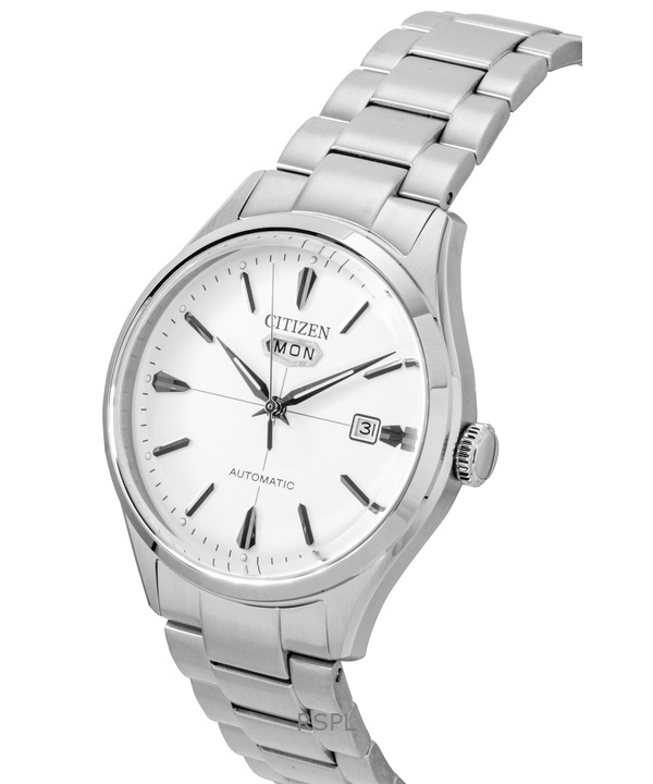 Citizen C7 Stainless Steel White Dial Automatic NH8391-51A Men's Watch 3 Citizen C7 Stainless Steel White Dial Automatic NH8391-51A Men's Watch