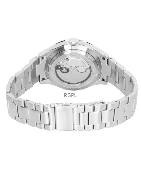 Citizen C7 Stainless Steel White Dial Automatic NH8391-51A Men's Watch 4 Citizen C7 Stainless Steel White Dial Automatic NH8391-51A Men's Watch