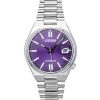 Citizen Tsuyosa Stainless Steel Sunray Purple Dial Automatic NJ0200-50W Men's Watch