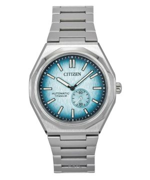 Citizen Zenshin 60 Super Titanium Light Blue Dial Automatic NK5020-58L 100M Men's Watch