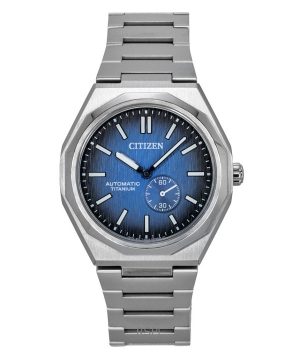Citizen Zenshin 60 Super Titanium Dark Blue Dial Automatic NK5020-58M 100M Men's Watch