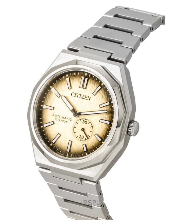 Citizen Zenshin 60 Super Titanium Copper Dial Automatic NK5020-58P 100M Men's Watch 3 Citizen Zenshin 60 Super Titanium Copper Dial Automatic NK5020-58P 100M Men's Watch