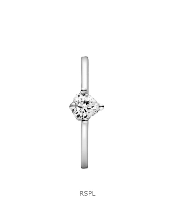 Pandora Heart Solitaire Ring With Clear Cubic Zirconia P-198691C01-54 For Women 3 Pandora Heart Solitaire Ring With Clear Cubic Zirconia P-198691C01-54 For Women