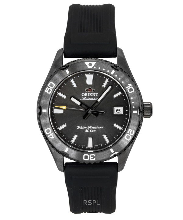 Orient Mako Silicone Strap Black Dial Automatic Diver's RA-AC0Q10N 200M Men's Watch 1 Orient Mako Silicone Strap Black Dial Automatic Diver's RA-AC0Q10N 200M Men's Watch