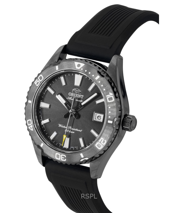 Orient Mako Silicone Strap Black Dial Automatic Diver's RA-AC0Q10N 200M Men's Watch 3 Orient Mako Silicone Strap Black Dial Automatic Diver's RA-AC0Q10N 200M Men's Watch