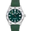 Orient Mako Silicone Strap Green Dial Automatic Diver's RA-AC0Q11E 200M Men's Watch