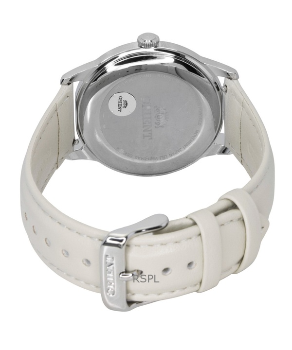 Orient Bambino Leather Strap Pale Green Dial Solar RA-WK0002E Men's Watch 3 Orient Bambino Leather Strap Pale Green Dial Solar RA-WK0002E Men's Watch