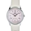 Orient Bambino Leather Strap Pink Dial Solar RA-WK0005P Men's Watch