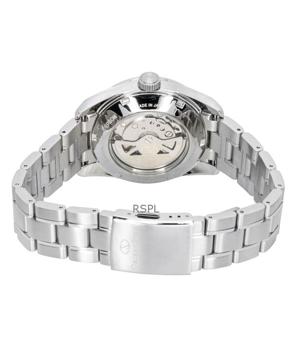 Orient Star Contemporary Stainless Steel Ice Blue Dial Automatic RE-AU0109L 100M Men's Watch 4 Orient Star Contemporary Stainless Steel Ice Blue Dial Automatic RE-AU0109L 100M Men's Watch