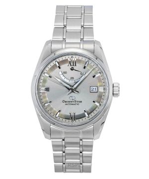 Orient Star Contemporary Stainless Steel Grey Dial Automatic RE-AU0110N 100M Men's Watch