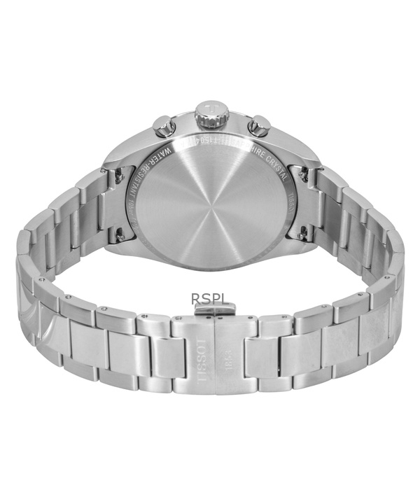 Tissot PR 100 Chronograph Stainless Steel Blue Dial Quartz T150.417.11.041 Tissot PR 100 Chronograph Stainless Steel Blue Dial Quartz T150.417.11.041.00 100M Men's Watch
