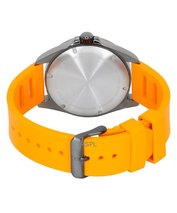 Victorinox Fieldforce GMT Rubber Strap Matt Black Dial Quartz 241897 100M Men's Watch 4 Victorinox Fieldforce GMT Rubber Strap Matt Black Dial Quartz 241897 100M Men's Watch