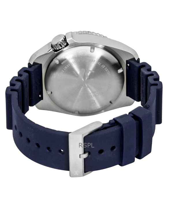 Victorinox Dive Pro Rubber Strap Matt Blue Dial Automatic Diver's 241995 300M Men's Watch 4 Victorinox Dive Pro Rubber Strap Matt Blue Dial Automatic Diver's 241995 300M Men's Watch