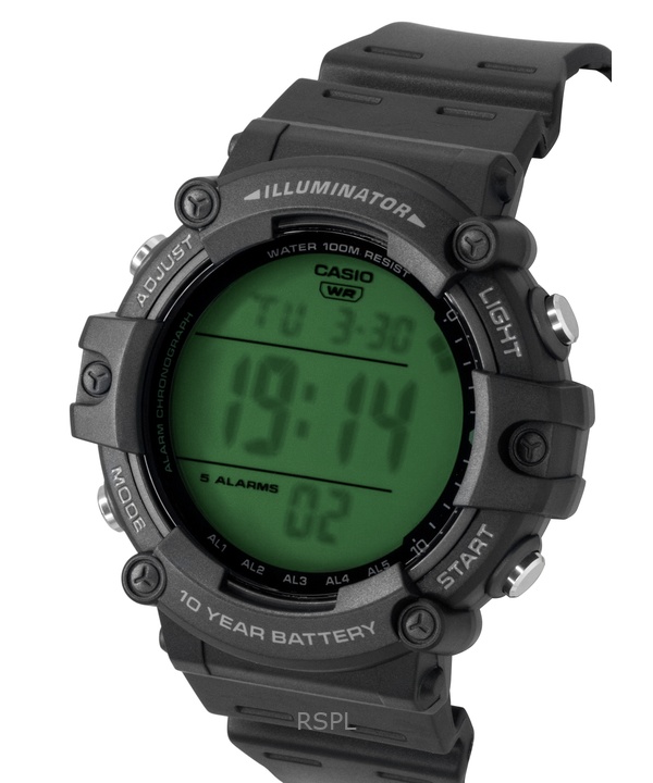 Casio Multifunctional Digital Resin Strap Quartz AE-1500WHC-1AV 100M Men's Watch 3 Casio Multifunctional Digital Resin Strap Quartz AE-1500WHC-1AV 100M Men's Watch