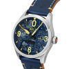 AVI-8 Spitfire Smith Peanuts Snoopy Flying Ace Limited Edition Beagle Blue Dial Automatic AV-4134-01 Men's Watch