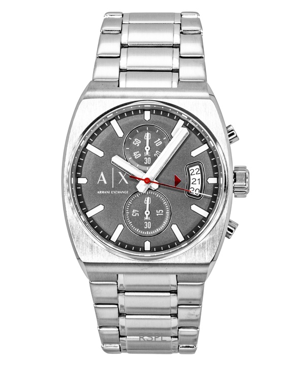 Armani Exchange Oliver Chronograph Stainless Steel Grey Dial Quartz AX2820 Men's Watch 1 Armani Exchange Oliver Chronograph Stainless Steel Grey Dial Quartz AX2820 Men's Watch