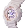 Casio Baby-G Analog Digital Resin Strap Pink Dial Quartz BA-110AH-4A 100M Women's Watch