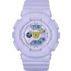Casio Baby-G Analog Digital Resin Strap Purple Dial Quartz BA-110AH-6A 100M Women's Watch