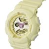 Casio Baby-G Analog Digital Resin Strap Yellow Dial Quartz BA-110AH-9A 100M Women's Watch