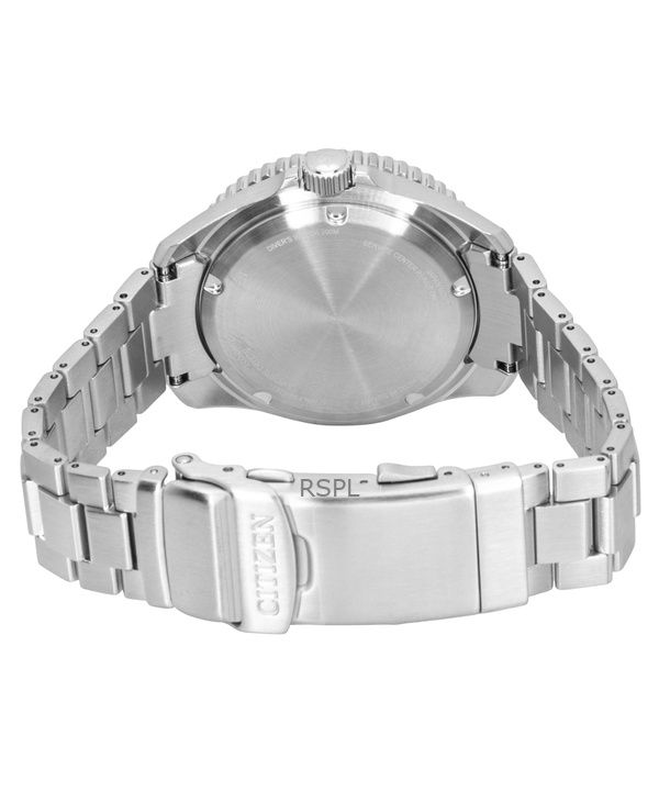 Citizen Promaster Marine Stainless Steel Green Dial Eco-Drive Diver's BN0269-50W 200M Men's Watch