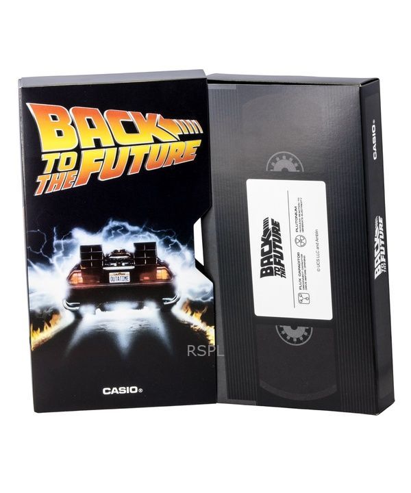 Casio Vintage Digital Back To The Future 40th Anniversary Calculator Quartz CA-500WEBF-1A Unisex Watch