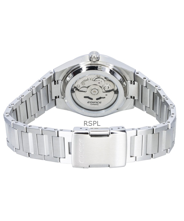 Casio Edifice Analog Stainless Steel Forged Carbon White Dial Automatic EFK-100D-7A 100M Men's Watch 4 Casio Edifice Analog Stainless Steel Forged Carbon White Dial Automatic EFK-100D-7A 100M Men's Watch