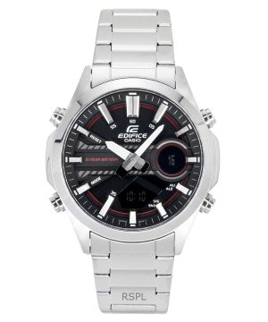 Casio Edifice Analog Digital Stainless Steel Black Dial Quartz EFV-C120D-1A4 100M Men's Watch
