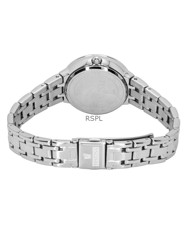 Festina Mademoiselle Stainless Steel Blue Dial Quartz F20600-A Women's Watch 3 Festina Mademoiselle Stainless Steel Blue Dial Quartz F20600-A Women's Watch