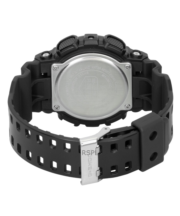 Casio G-Shock Resin Strap Analog Digital Gold Dial Quartz GA-100GGB-1A9 200M Men's Watch 5 Casio G-Shock Resin Strap Analog Digital Gold Dial Quartz GA-100GGB-1A9 200M Men's Watch