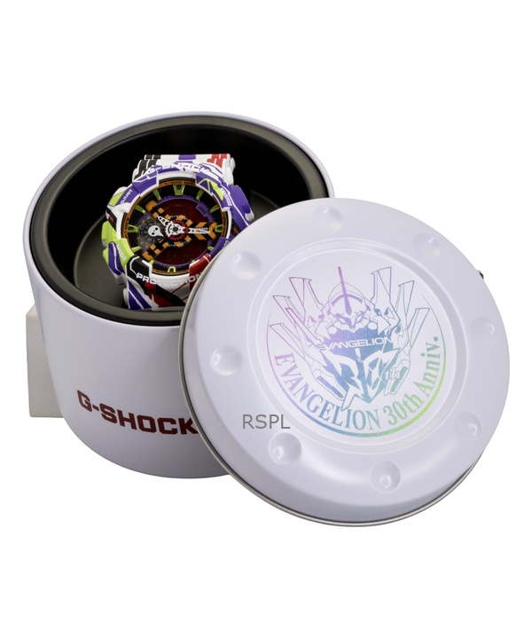Casio G-Shock Analog Digital Evangelion 30th Anniversary Multicolor Dial Quartz GA-110EVA30-7A 200M Men's Watch 5 Casio G-Shock Analog Digital Evangelion 30th Anniversary Multicolor Dial Quartz GA-110EVA30-7A 200M Men's Watch