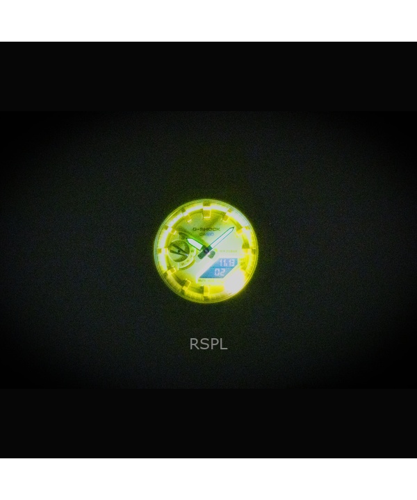 Casio G-Shock Analog Digital Bio-Based Resin Strap Green Dial Quartz GA-2100-9A9 200M Men's Watch 3 Casio G-Shock Analog Digital Bio-Based Resin Strap Green Dial Quartz GA-2100-9A9 200M Men's Watch