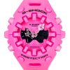 Casio G-Shock Analog Digital Pink Resin Strap Pink Dial Quartz GA-V01-4A 200M Men's Watch