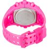 Casio G-Shock Analog Digital Pink Resin Strap Pink Dial Quartz GA-V01-4A 200M Men's Watch