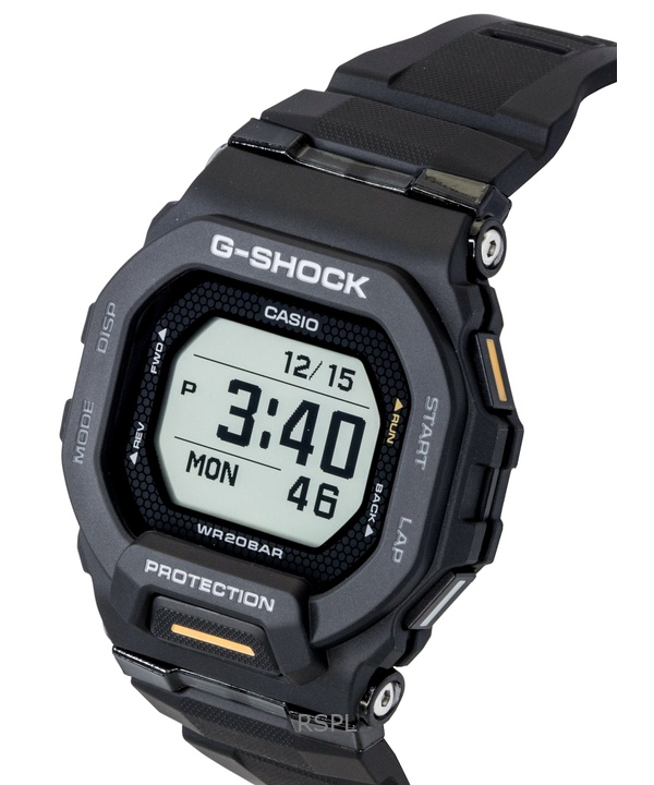 Casio G-Shock G-Squad Digital Smartphone Link Black Resin Strap Quartz GBD-200-1A1 200M Men's Watch 3 Casio G-Shock G-Squad Digital Smartphone Link Black Resin Strap Quartz GBD-200-1A1 200M Men's Watch