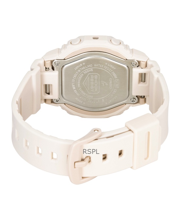 Casio G-Shock Analog Digital Bio-Based Resin Strap Beige Dial Quartz GMA-P2110-4A 200M Women's Watch 5 Casio G-Shock Analog Digital Bio-Based Resin Strap Beige Dial Quartz GMA-P2110-4A 200M Women's Watch