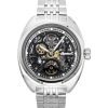 Ingersoll The Wrangler Stainless Steel Black Skeleton Dial Automatic I16901 Men's Watch