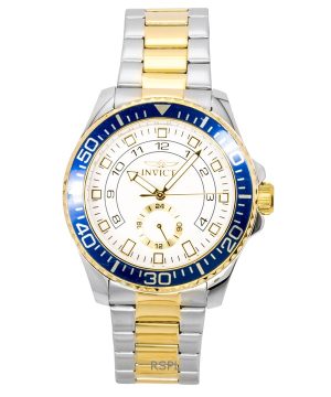 Invicta Pro Diver Two Tone Stainless Steel White Dial Quartz 47127 Men's Watch