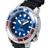 Invicta Pro Diver Silicone Strap Blue Dial Pepsi Bezel Quartz 47222 Men's Watch