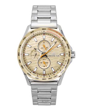 Invicta Racing GMT Stainless Steel Sand Dial Quartz 47552 Men's Watch