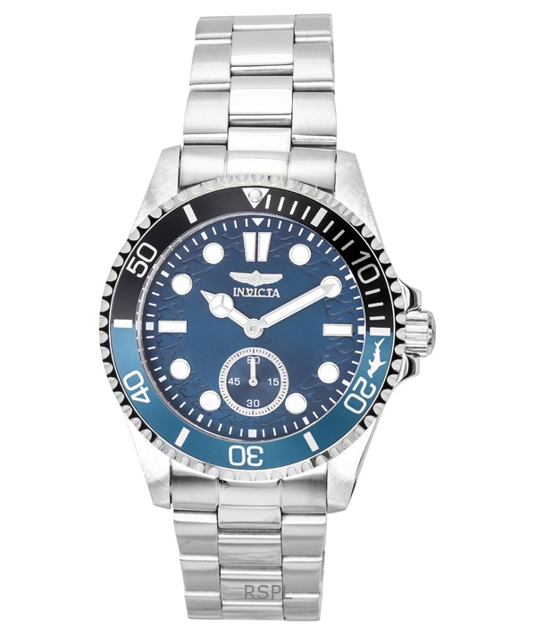 Invicta Pro Diver Stainless Steel Blue Dial Batman Bezel Quartz 49432 100M Men's Watch 1 Invicta Pro Diver Stainless Steel Blue Dial Batman Bezel Quartz 49432 100M Men's Watch