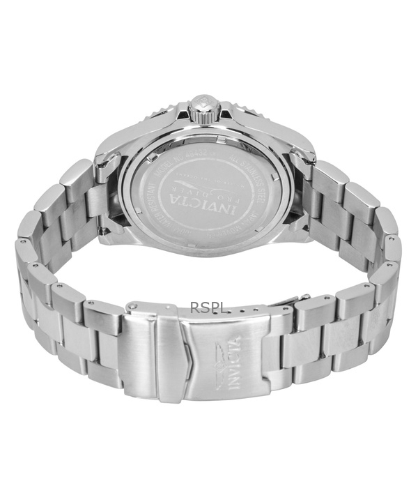 Invicta Pro Diver Stainless Steel Blue Dial Batman Bezel Quartz 49432 100M Men's Watch 4 Invicta Pro Diver Stainless Steel Blue Dial Batman Bezel Quartz 49432 100M Men's Watch