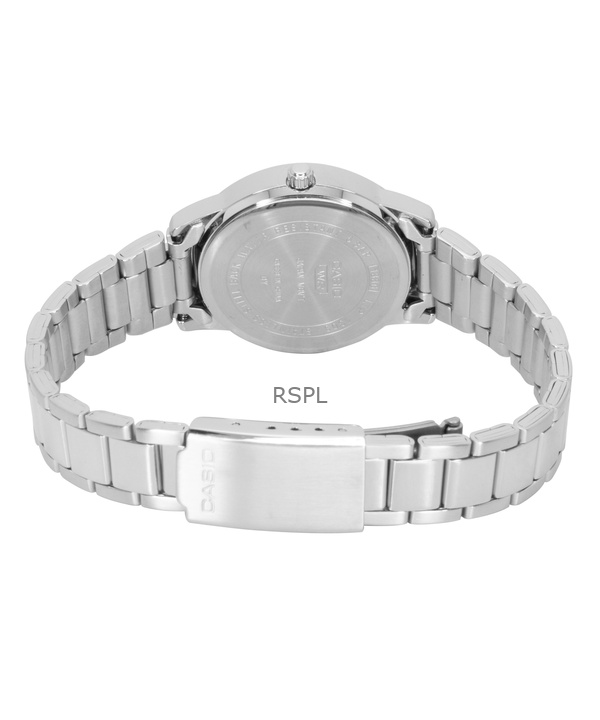 Casio Analog Stainless Steel Pink Dial Quartz LTP-1303DD-4AV Women's Watch 3 Casio Analog Stainless Steel Pink Dial Quartz LTP-1303DD-4AV Women's Watch