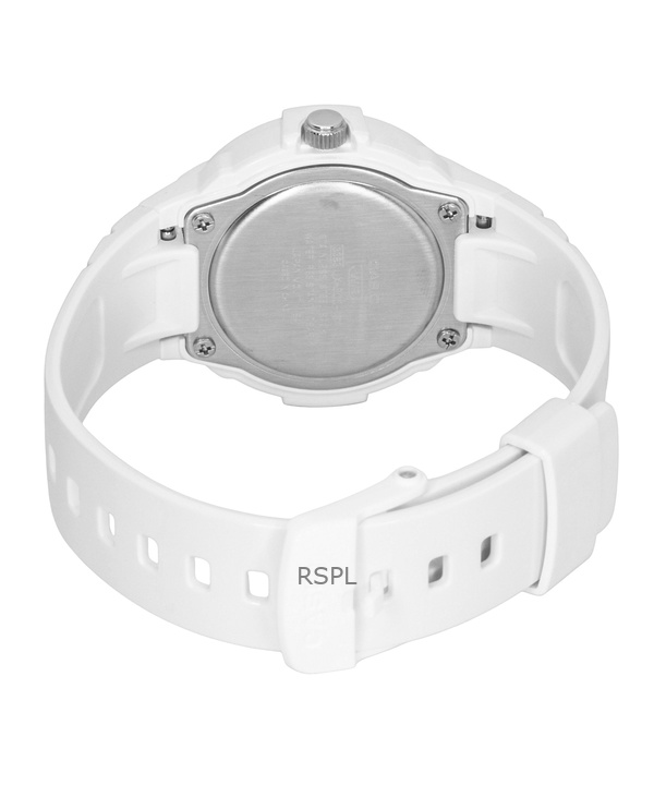 Casio Analog Bio-Based Resin Strap White Dial Quartz LX-800H-7A1V 100M Women's Watch 4 Casio Analog Bio-Based Resin Strap White Dial Quartz LX-800H-7A1V 100M Women's Watch