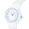 Casio Analog Bio-Based Resin Strap White Dial Quartz LX-800H-7A2V 100M Women's Watch