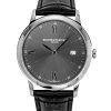 Baume & Mercier Classima Leather Strap Black Dial Quartz M0A10416 Men's Watch